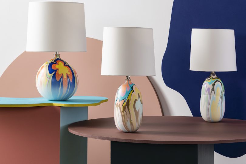 Elyse Graham marble vases