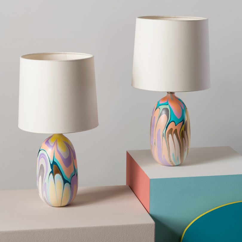 Elyse Graham marble lamps