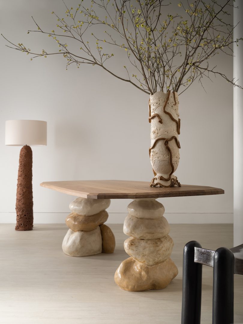 ceramic dining table