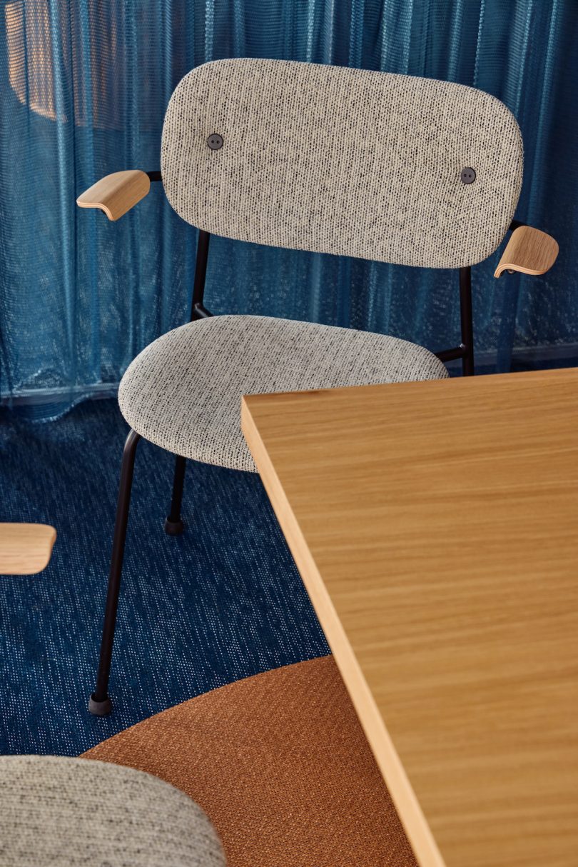 modern chair in meeting room