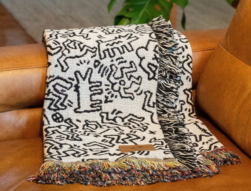 Keith Haring Breakers blanket