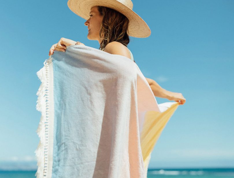 slowtide beach towel