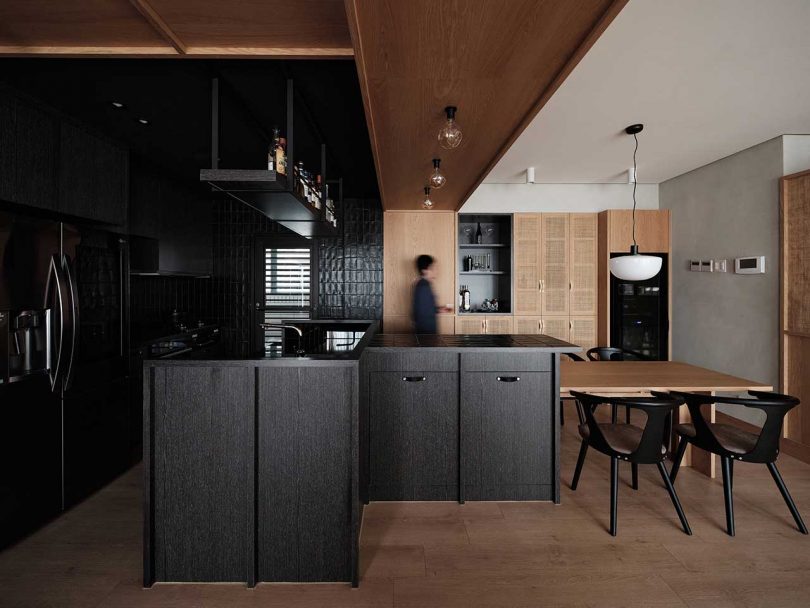Natural Materials + Neutral Colors Create Tranquil Apartment in Taiwan