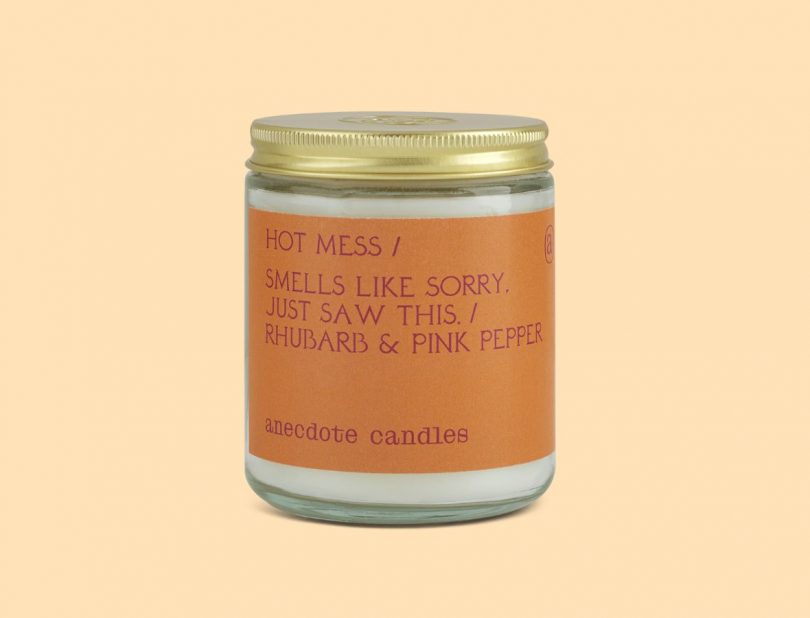 hot mess candle
