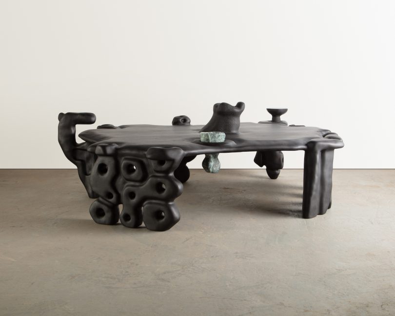 sculptural table