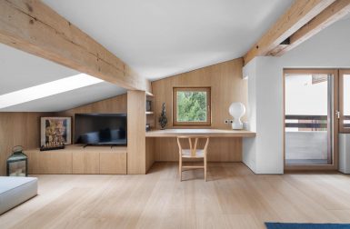 A Minimalist Swiss Penthouse Designed Like the Interior of a Boat