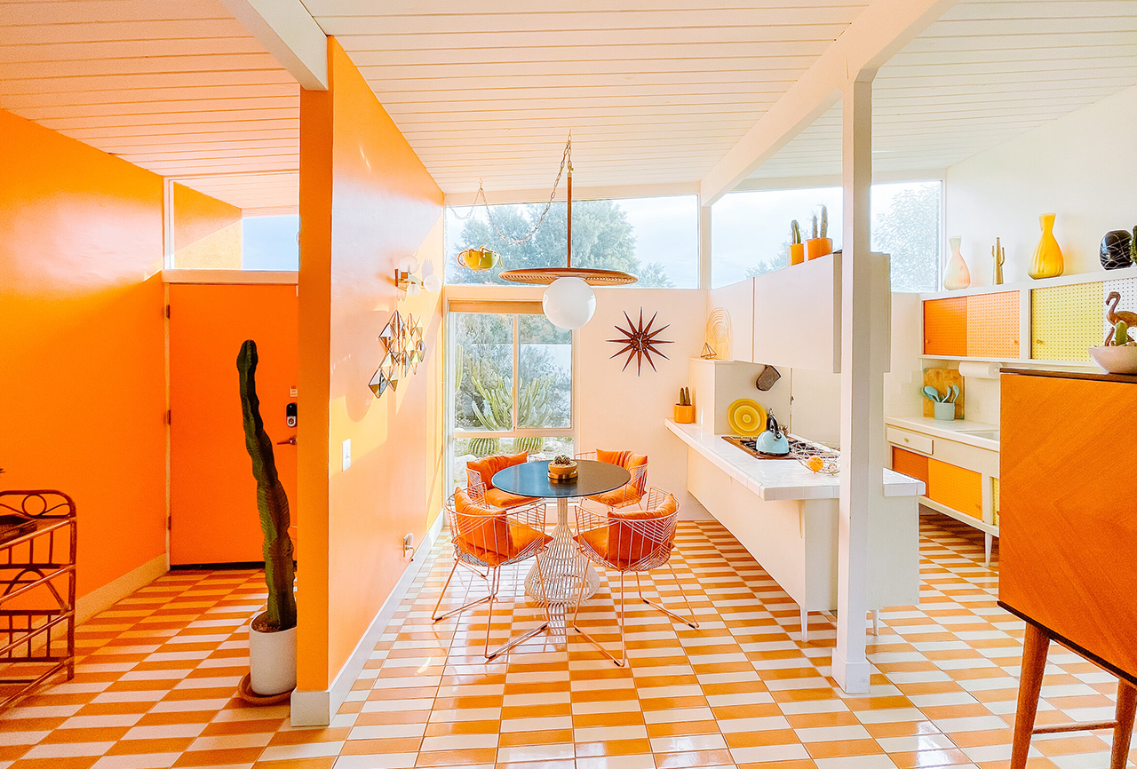 Color Therapy: Orange Crush From Walls to Wear