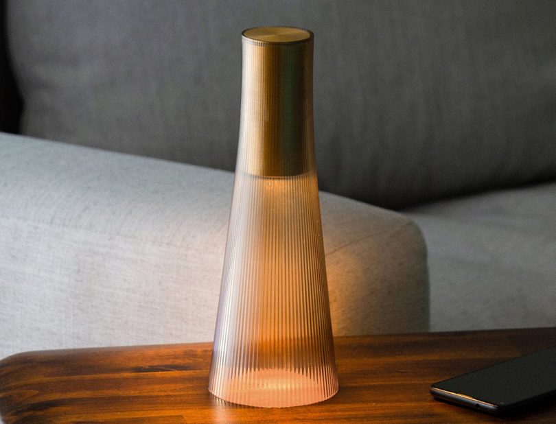 candel table lamp
