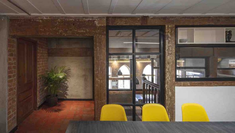 Mumbai modern office cafe