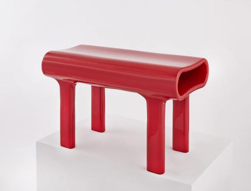 modernist bench