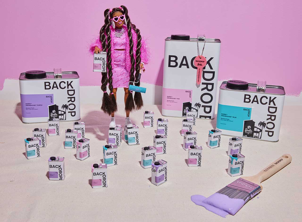 Backdrop Launches a Nostalgic Trio of Barbie-Inspired Paint Colors