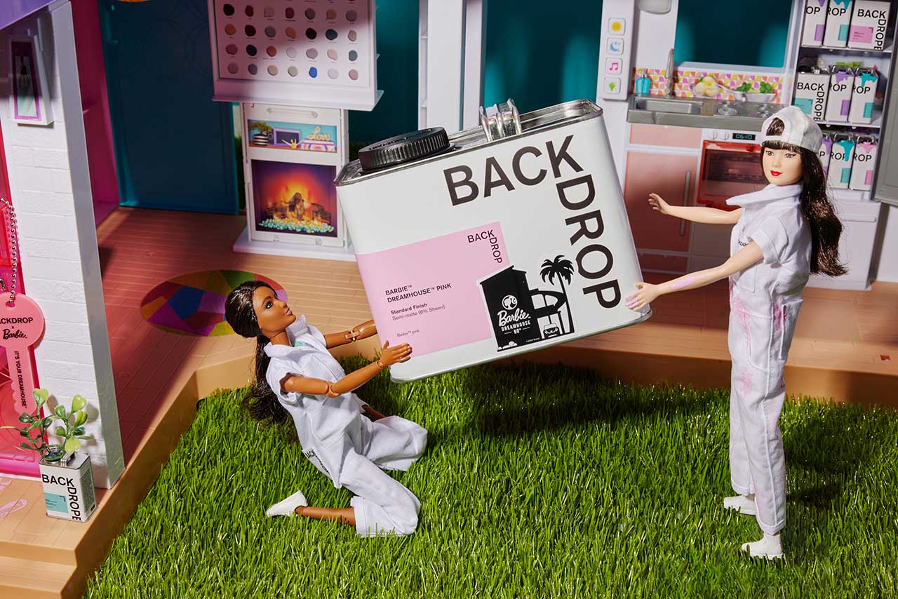 Backdrop Just Released a Collaboration With Barbie and It's An Excuse To  Paint Your Own Dreamhouse