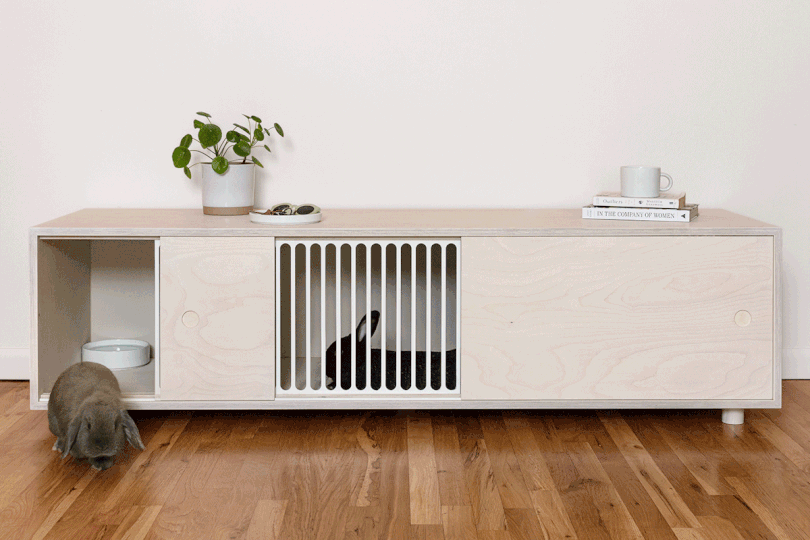 Modern Furniture Designed for Those Living With Pet Rabbits