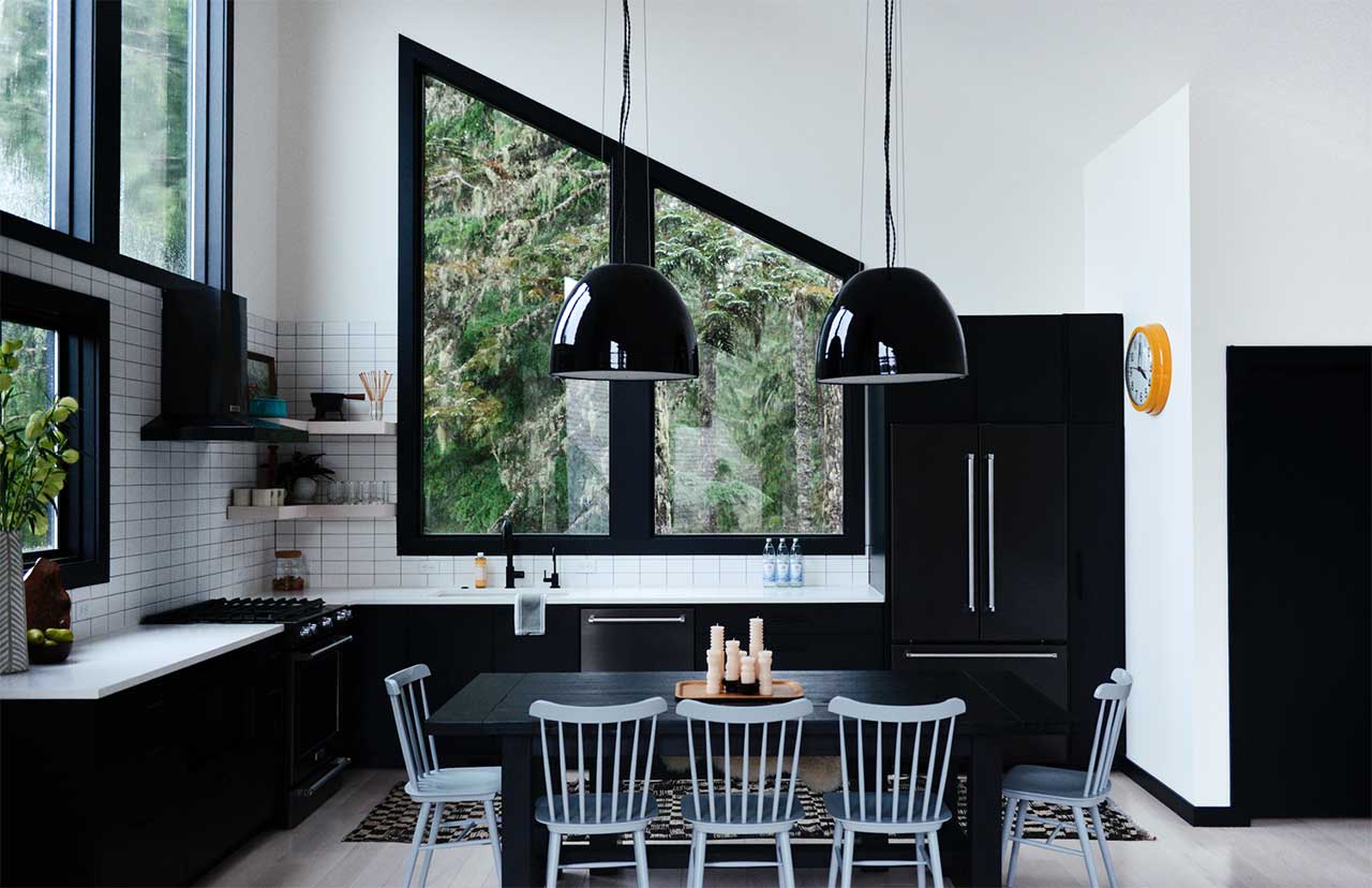 Black Kitchen Designs Could Be the Inspiration You Need