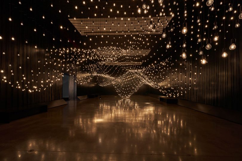 Suspended LED Lighting Installation Projects The Pulse of City