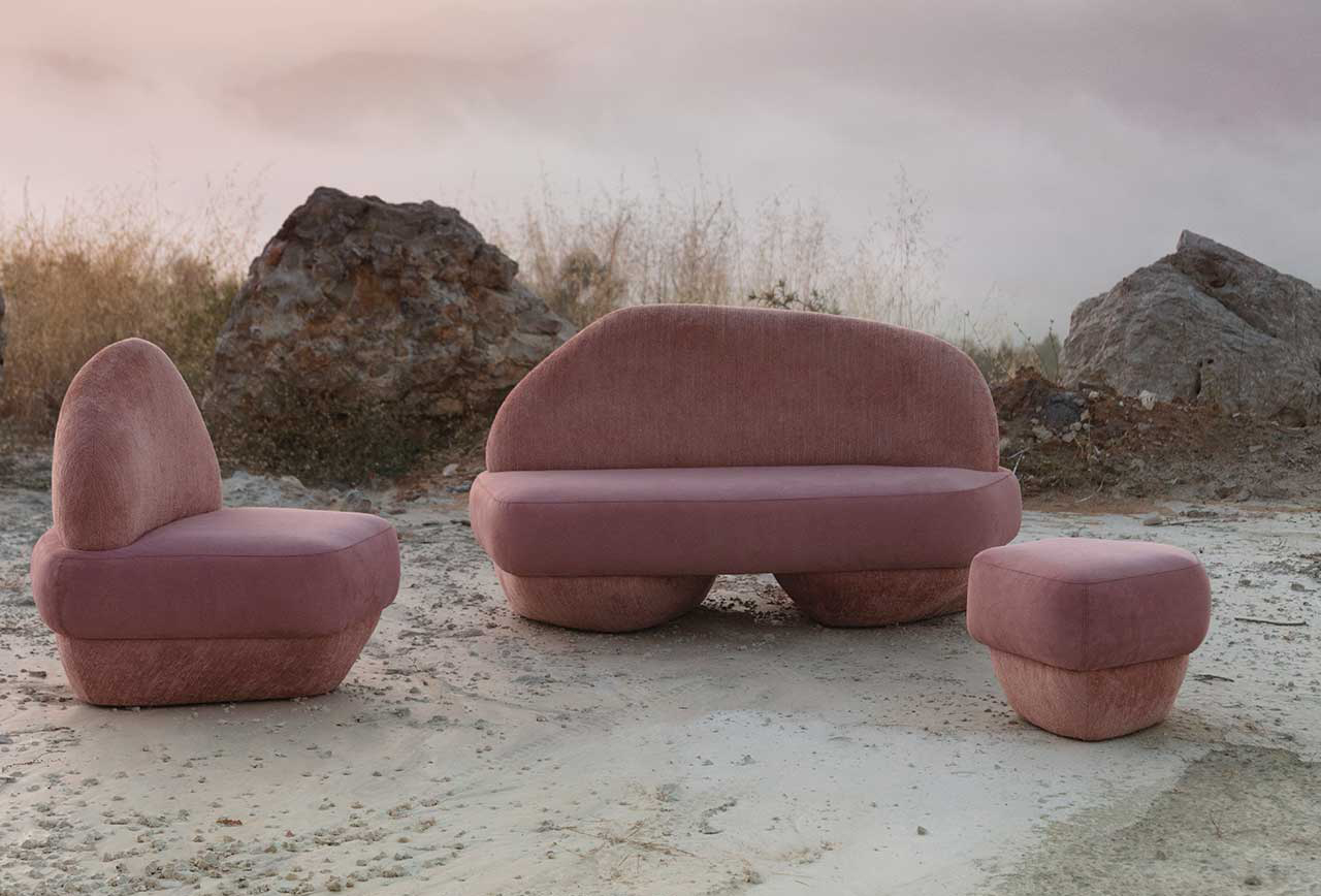 Inspired by Nature’s Processes, Archipelago Seats + Strata Tables Are Revealed