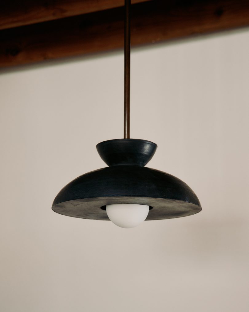 dark pendant lamp hanging
