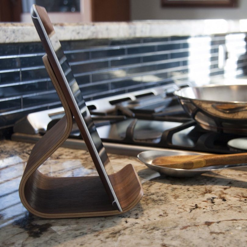 bentwood tablet stand