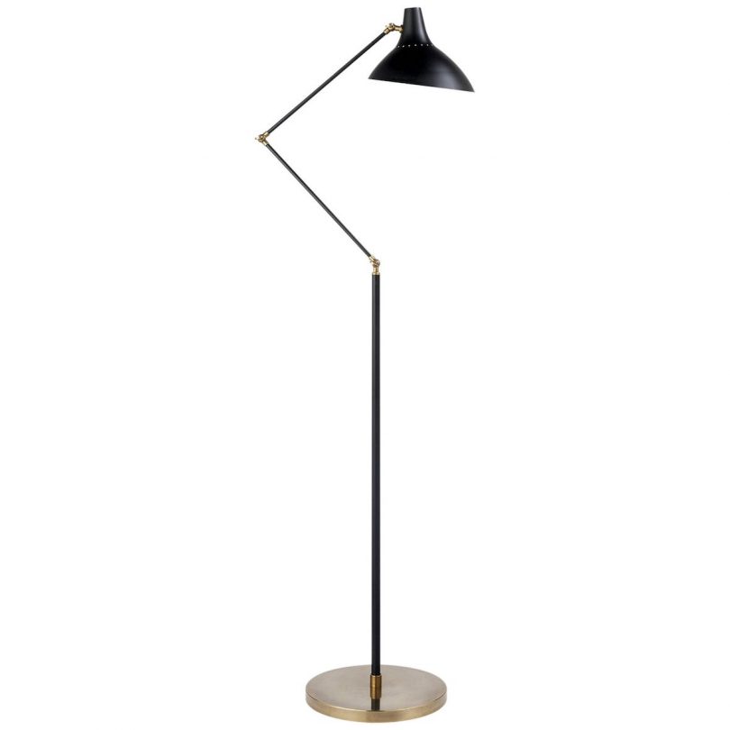 angular floor lamp