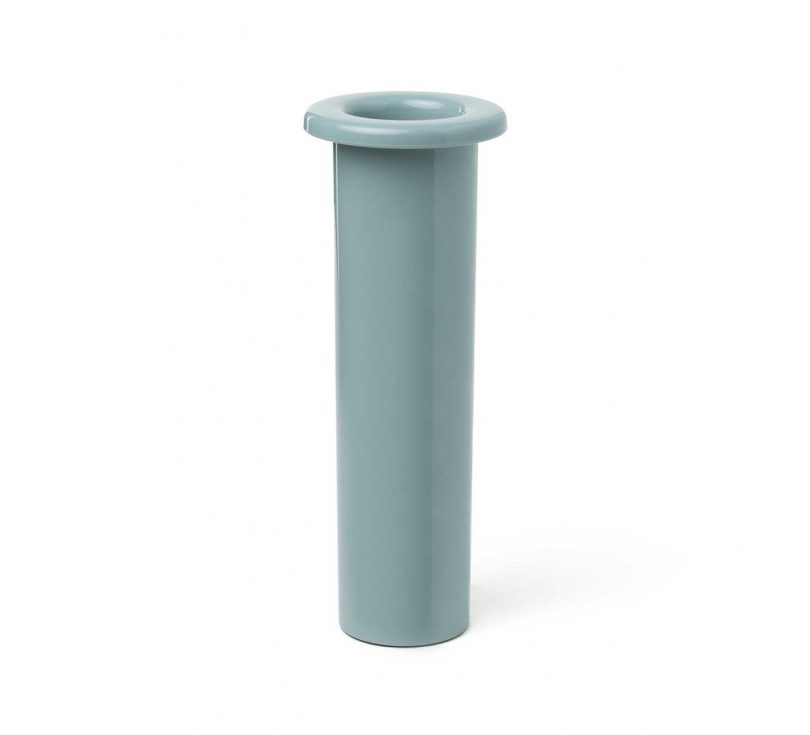 blue rechargeable lamp vase
