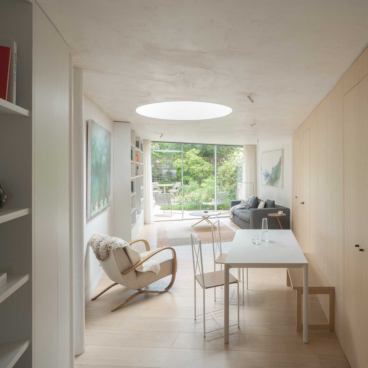 Traditional London Townhouse Becomes Modern Home for a Cellist