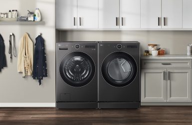 A New LG Washer + Dryer Pair That Elevates the Laundry Experience Through Intuitive Design + Functionality