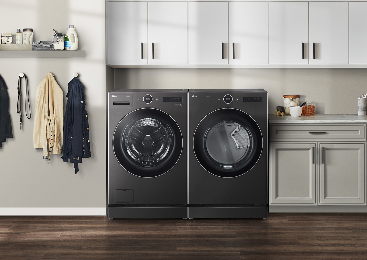 LG's new AI washer-dryer combo can wash and dry your clothes in