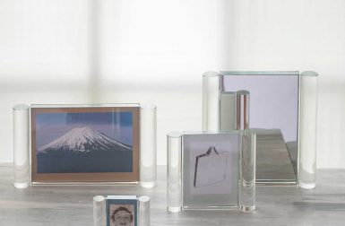 Iittala's Glass Frames Turn Keepsakes Into Elegant Vignettes