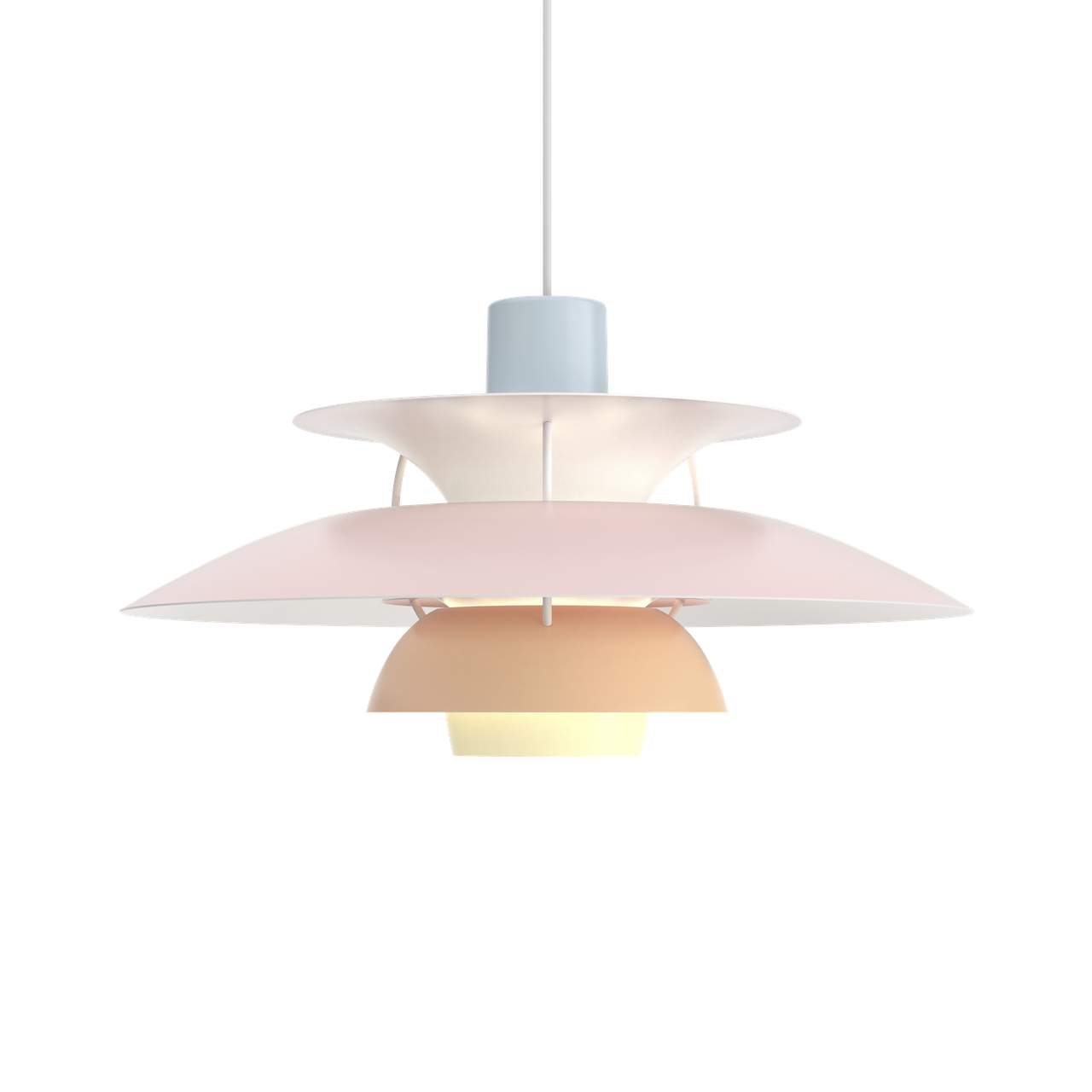Louis Poulsen PH5 pendant lamp: the history of the three-shade light