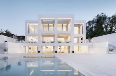 A Minimalist, All-White House Overlooking the Black Sea in Sozopol