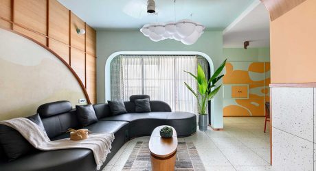 A Modern Kerala Apartment Full of Unexpected Colors and Curves