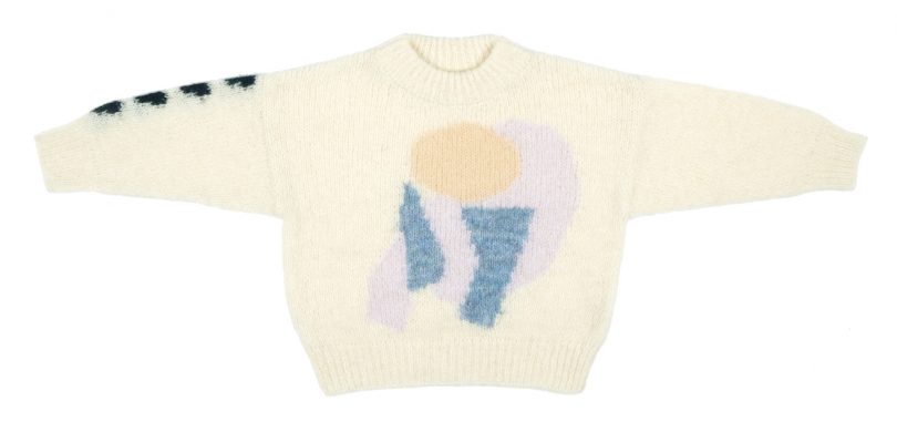 cream Cold Picnic sweater