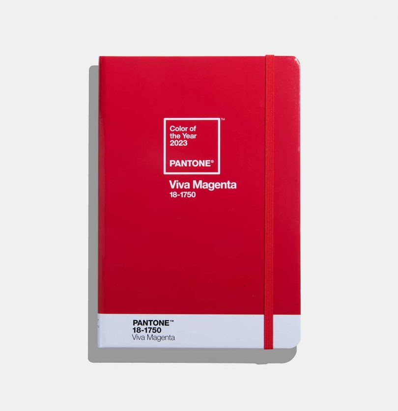 Pantone Color of the Year 2023 Viva Magenta notebook