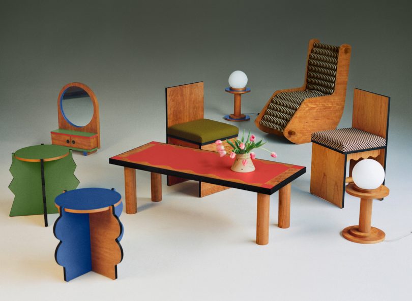 Adi Goodrich’s Furniture Debut Is Full of Gleeful, Whimsical Details