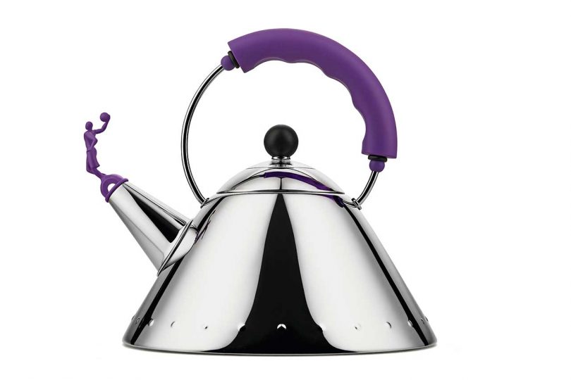 purple 3909 Alessi x Virgil Abloh kettle