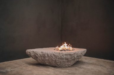 Prometheo Uno: A Fire Table Inspired by the Myth of Prometheus