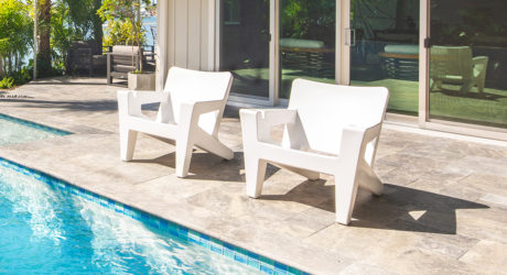 A Modern Take on the Adirondack Chair: The Bask Lounge Chair