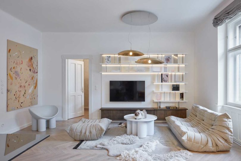 A Century’s Old Apartment in Prague Updated for the Future