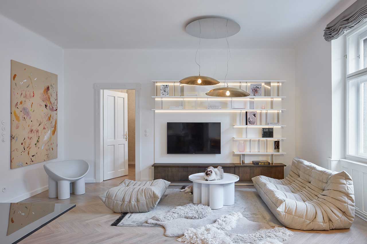 A Centuries-Old Apartment in Prague Updated for the Future