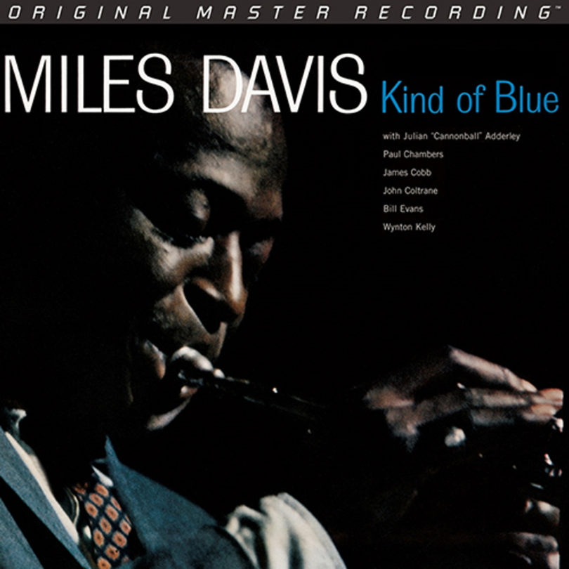 Miles David album cover reading Kind of Blue