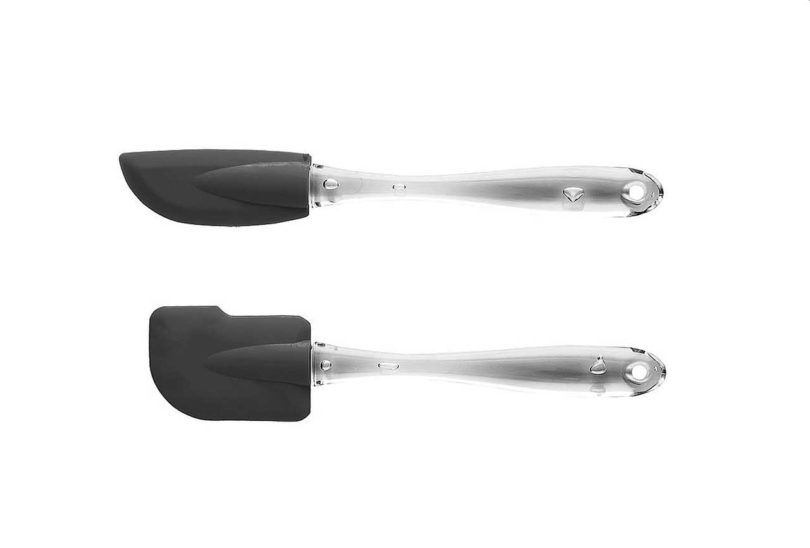 black silicone spatulas