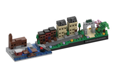 A Brick by Brick Reproduction of Brooklyn's Architectural History Captured in LEGO