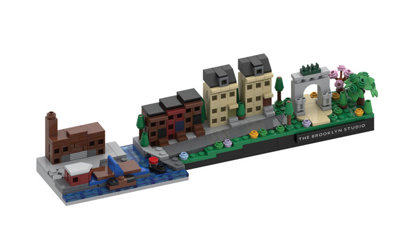 A Brick by Brick Reproduction of Brooklyn?s Architectural History Captured in LEGO