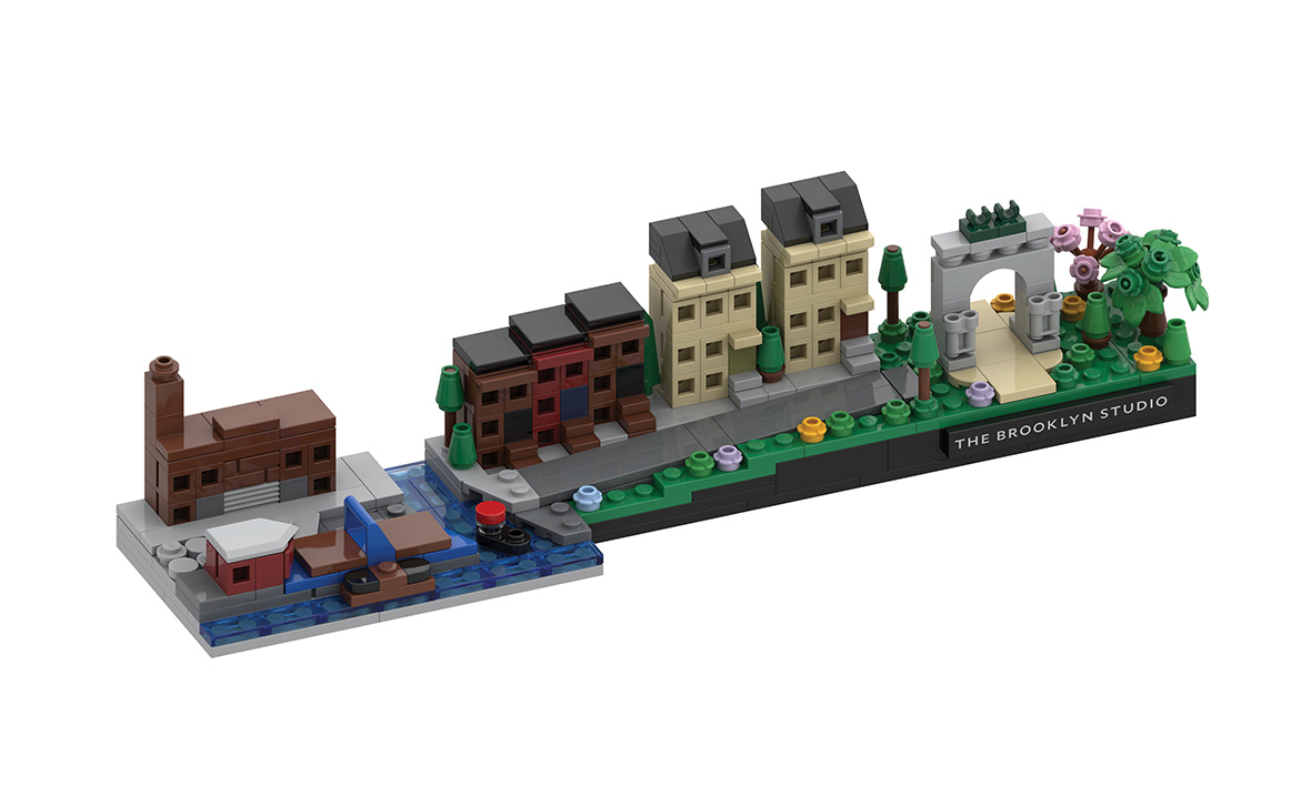 A Brick by Brick Reproduction of Brooklyn’s Architectural History Captured in LEGO