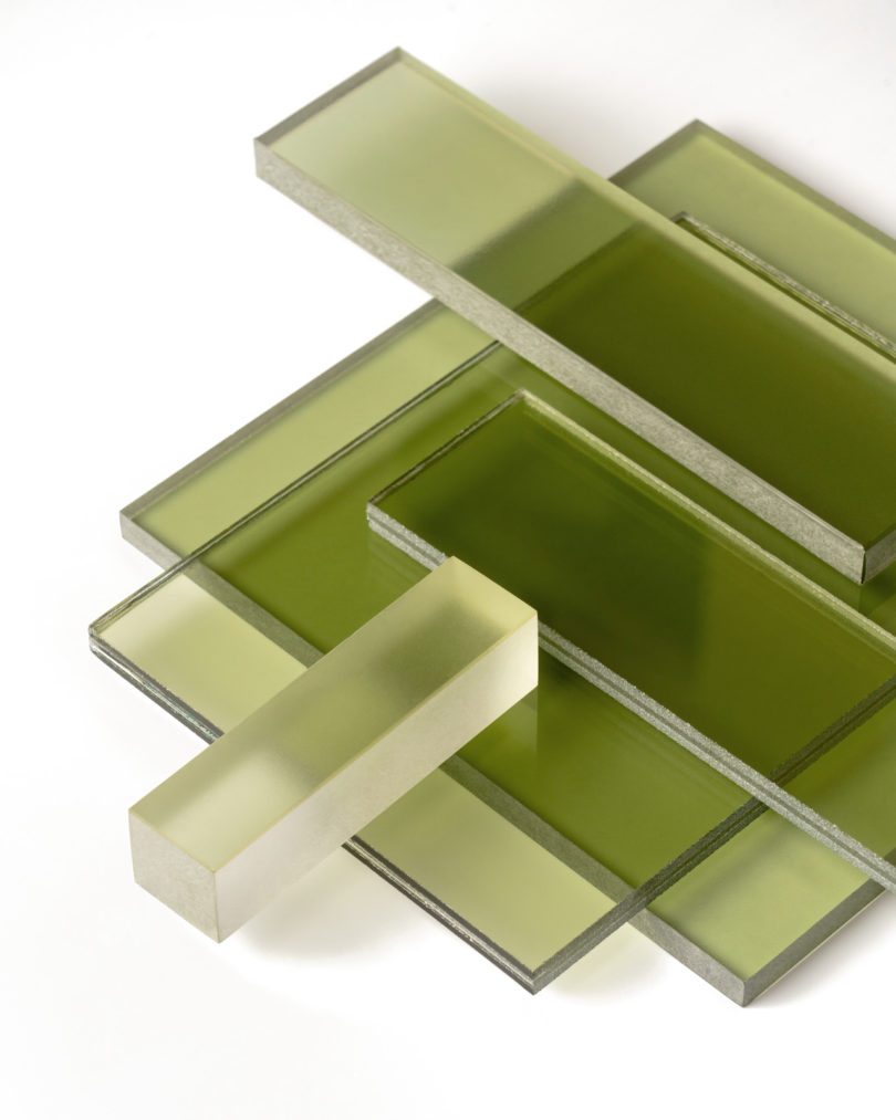 green transparent materials