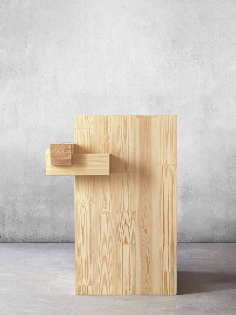 abstract wooden furniture