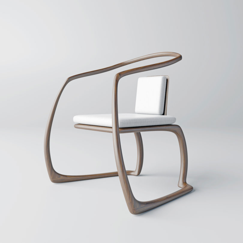Modern Chinese Chair by Jonathan Nieh