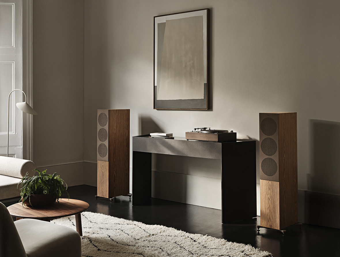 KEF R Series Meta Speakers Feature a Material That Acts Like an Acoustic Black Hole