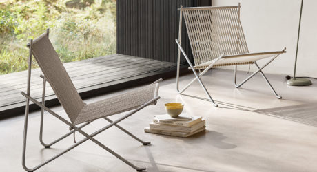 The New PK4™ Lounge Chair + Upholstered Ant™ Chair Come Home to Fritz Hansen
