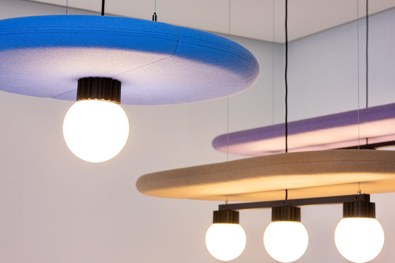 BuzziSpace's Lighting Brightens Spaces While Dampening Noise